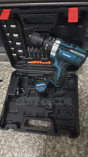 Makita 21v Cordless Drill Set With Toolbox