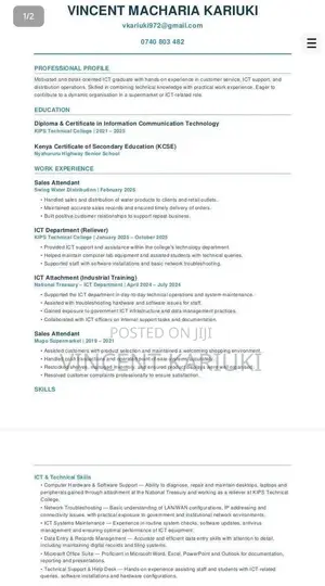 Sales and Marketing Executive