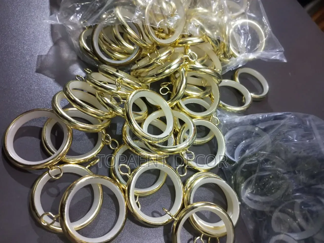 Smooth Non Corrosive Round Curtain Ring