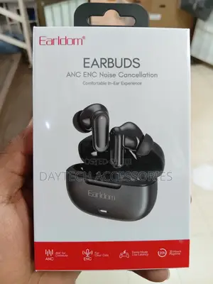Earldom Bluetooth ANC+ENC in-Ear Headphones With Microphone TWS38