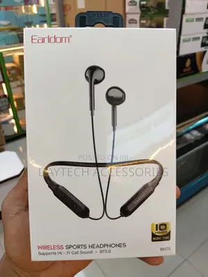 The Earldom BH75 Wireless Sports Neckband Headphones.
