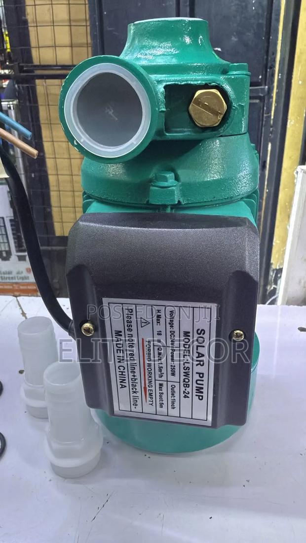 12V 180W Solar Water Pump | 15M Head | 5M Suction | 1" Outlet