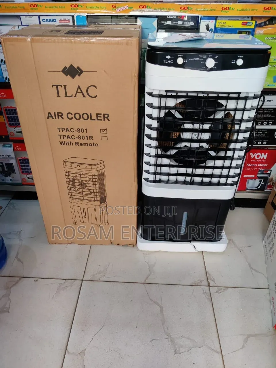 TLAC Portable Air Cooler 50L With Remote