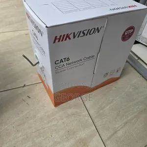 Hikvision CAT6 305M Indoor Ethernet Cable 75% Copper