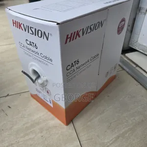 Hikvision Indoor CAT6 Cable for CCTV Networking