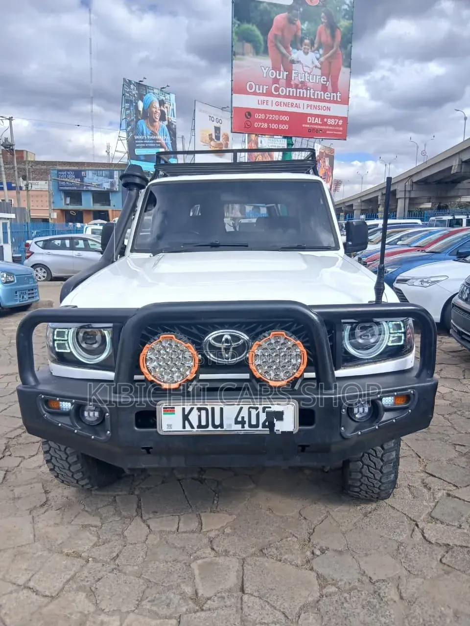 Toyota Land Cruiser 76 Series 2007 White