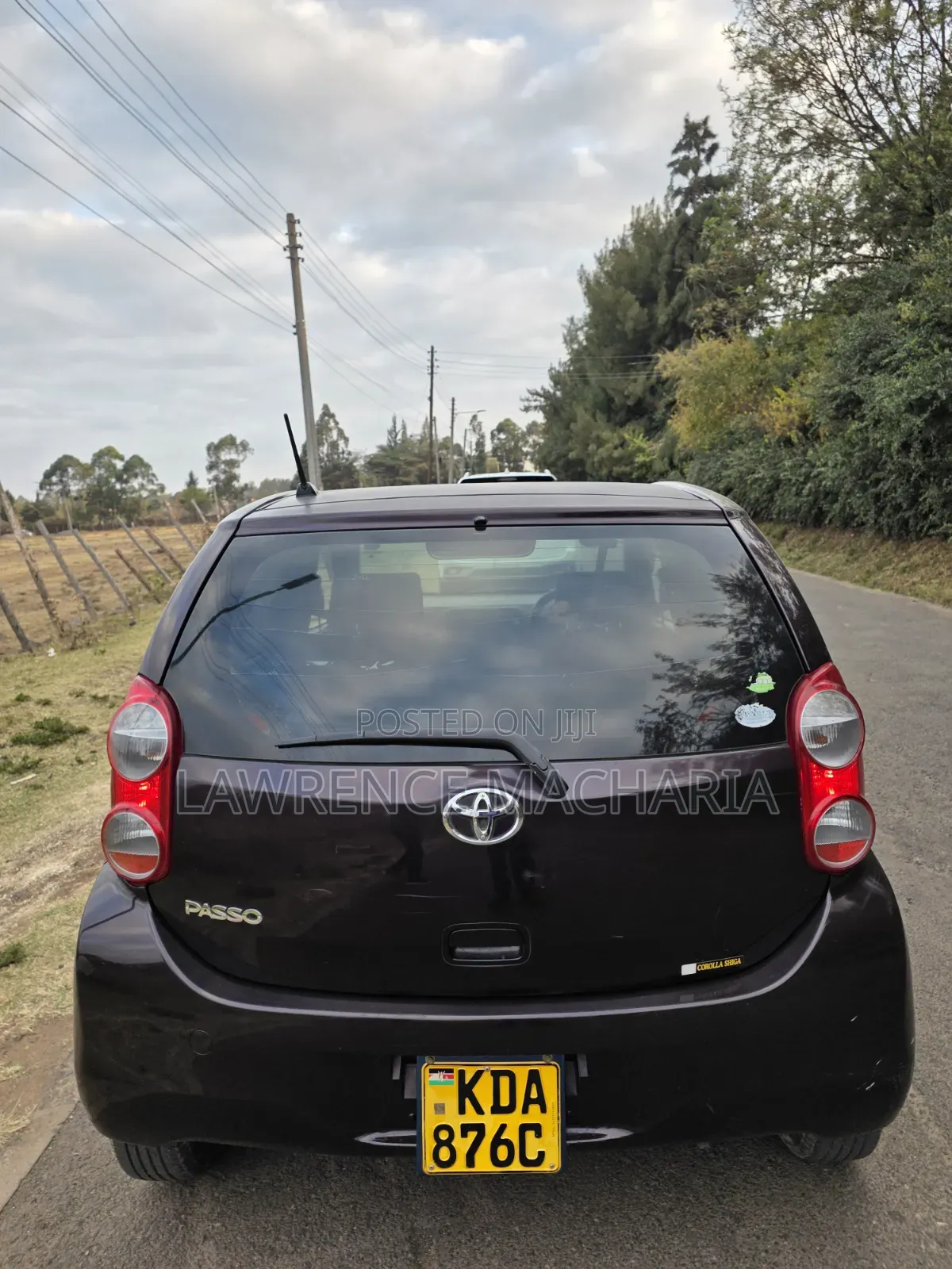 Toyota Passo 1.0 FWD 2013 Burgundy