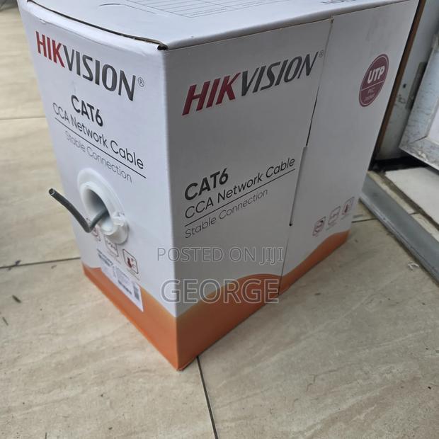 Hikvision 305M CAT6 UTP Indoor Network Cable