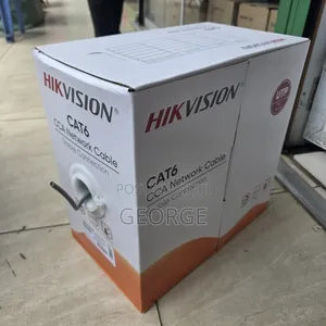 High-Quality Hikvision CAT6 Indoor Cable Suitable for CCTV Networking