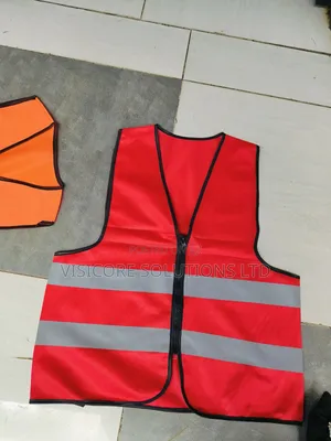 Zipped Reflectors Vest