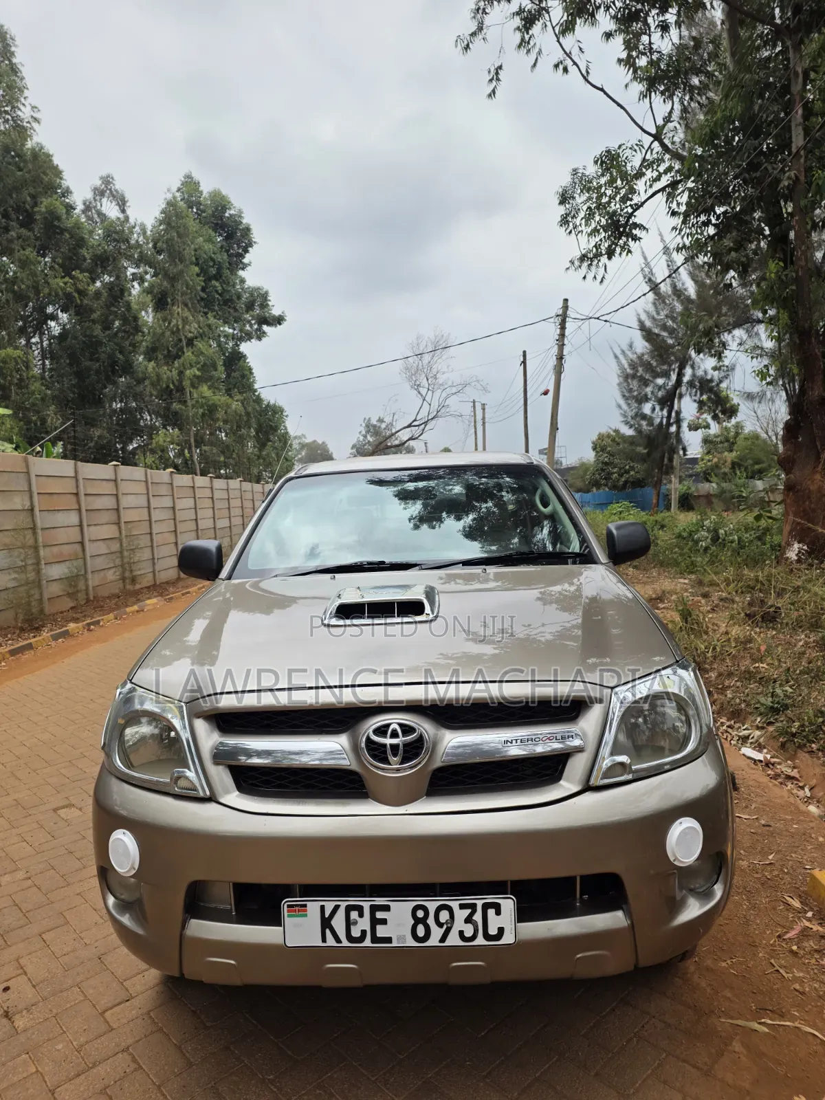 Toyota Hilux 3.0 D-4D Double Cab 2008 Brown