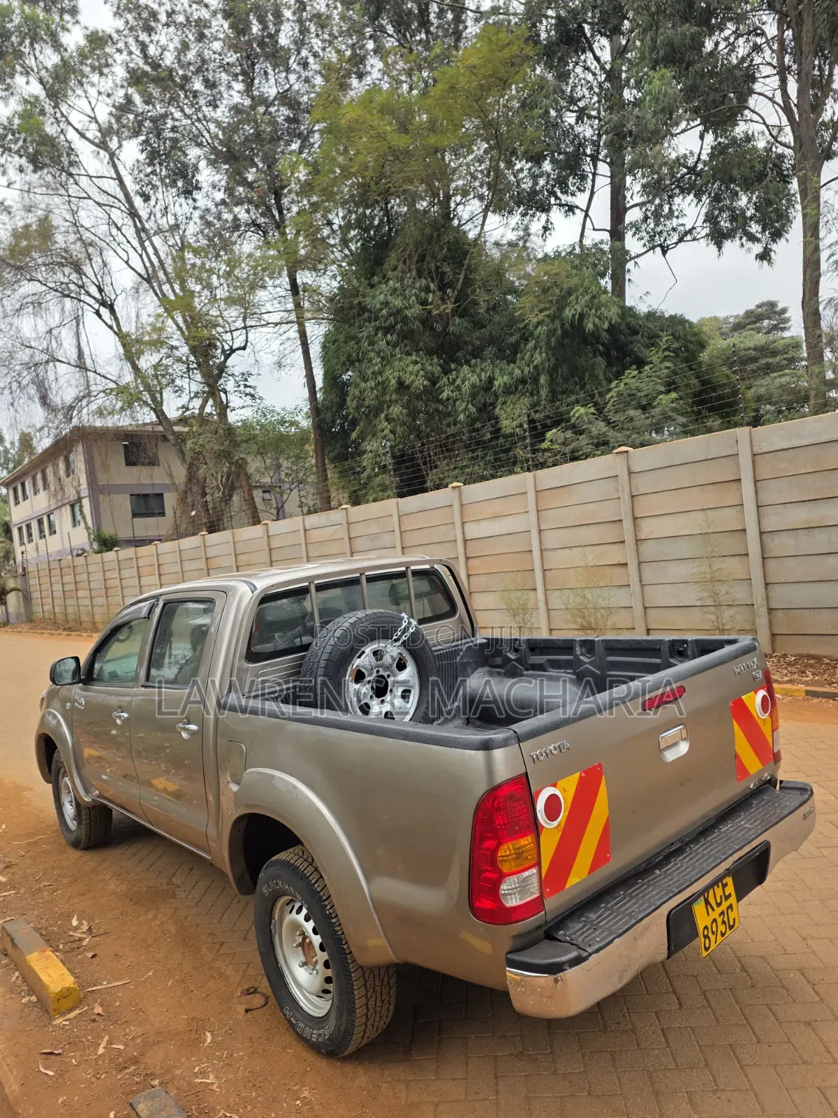 Toyota Hilux 3.0 D-4D Double Cab 2008 Brown