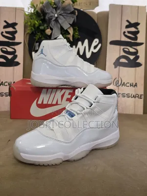 White Air Jordan 11 Sneakers