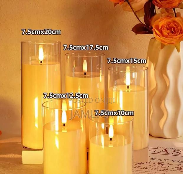 5pcs Led Candles Set - Cd