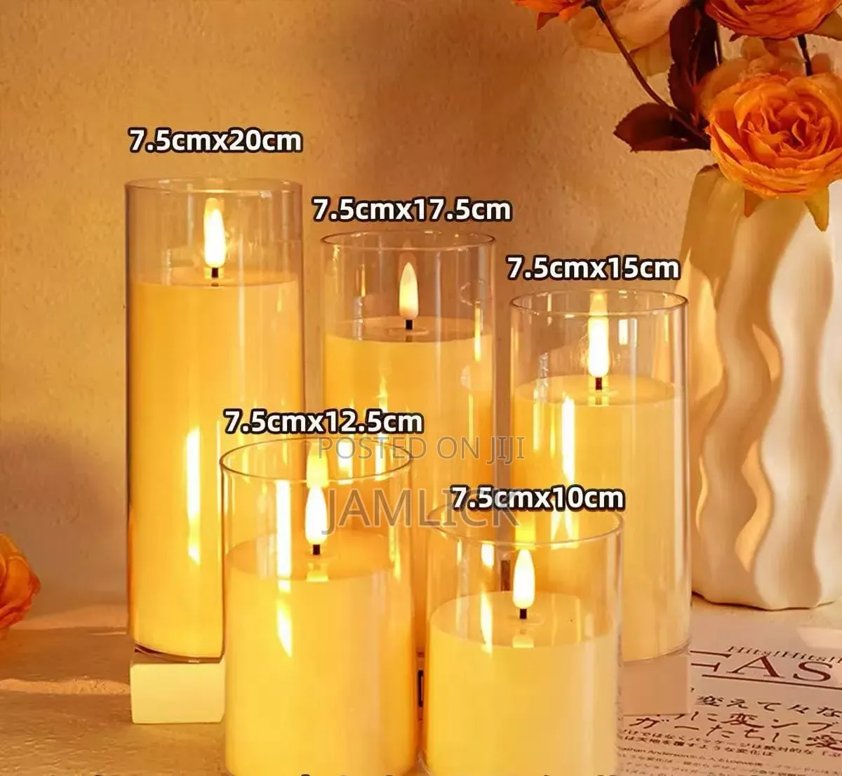 5pcs Led Candles Set - Cd