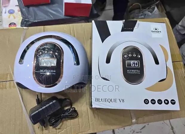 BLUEQUE 168W UV LED Nail Dryer Lamp – Gel Nail Curing Machine - main view