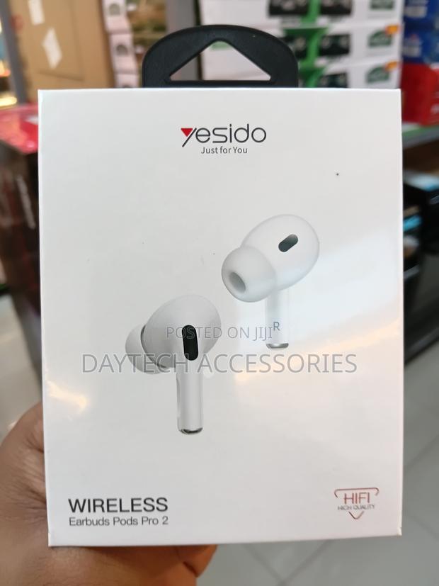 The Yesido JB27 BT 6.0 TWS Wireless Earbuds - White