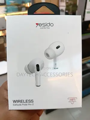 The Yesido JB27 BT 6.0 TWS Wireless Earbuds - White