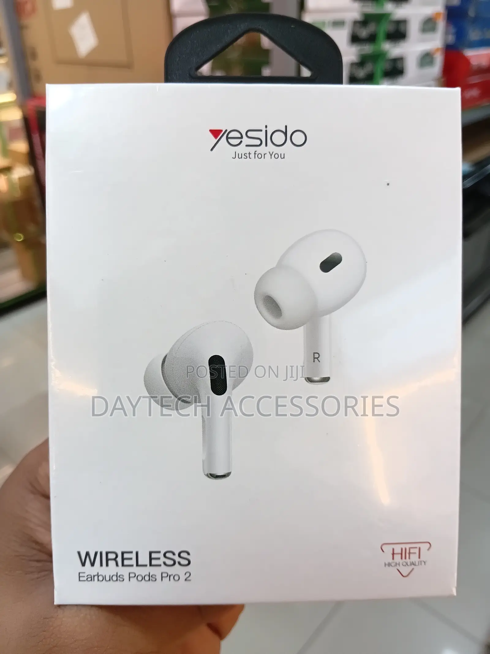 The Yesido JB27 BT 6.0 TWS Wireless Earbuds - White