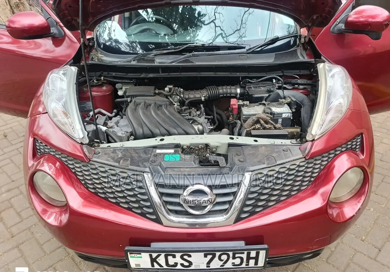 Nissan Juke 2011 Red