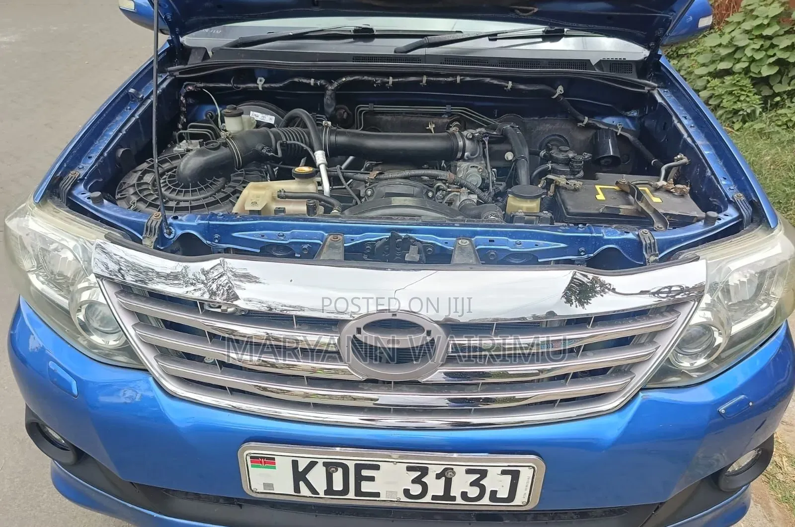 Toyota Fortuner 3.0 D RWD 2012 Blue