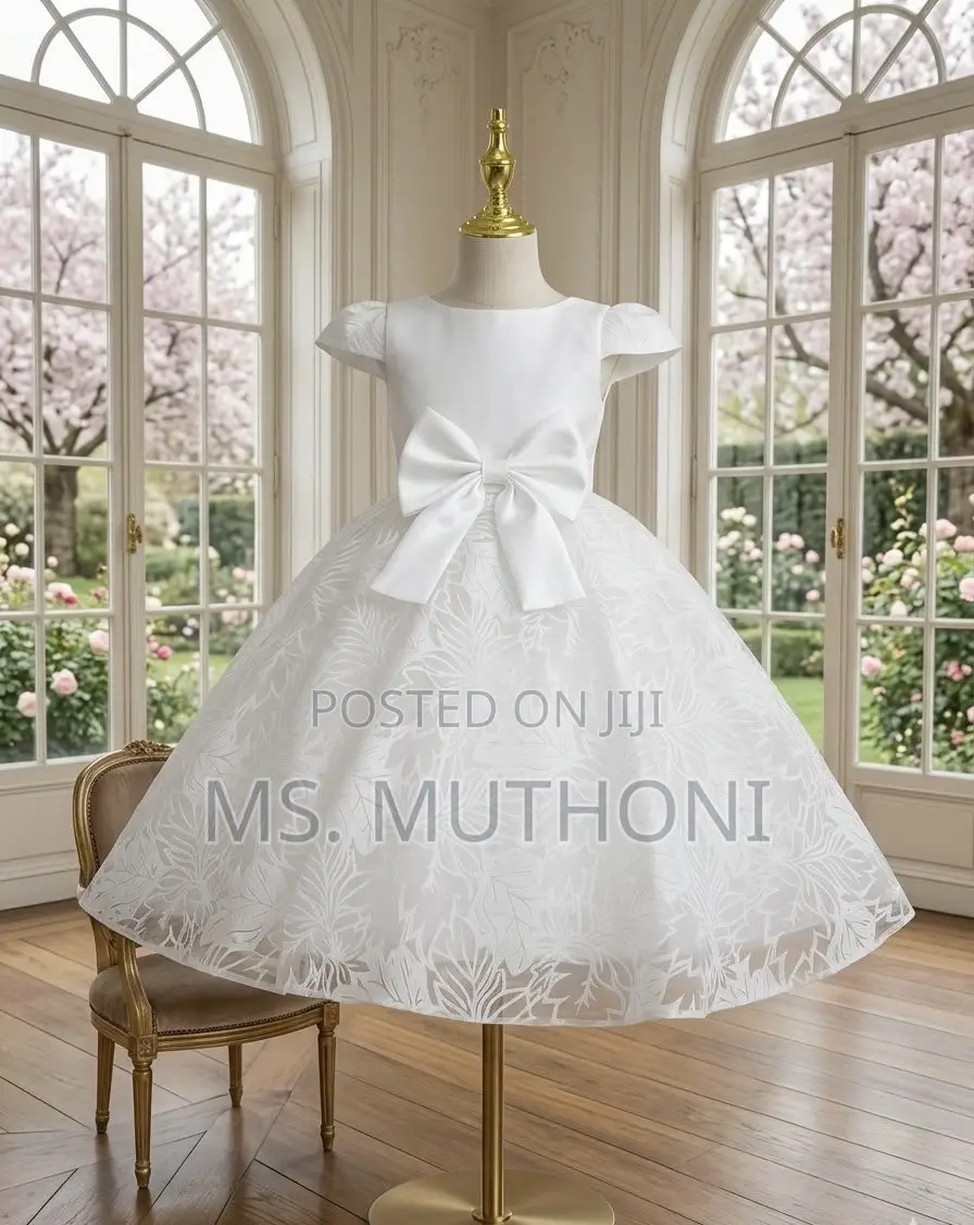Girls Flower Girl Dress (3-10 Yrs)