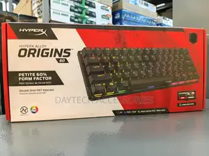 The HyperX Alloy Origins 60 Wired Mechanical Gaming Keyboard
