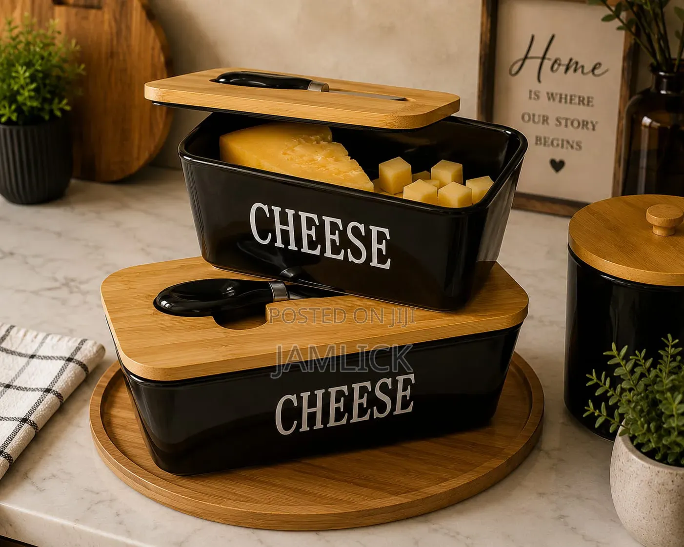 Ceramic Cheese Set - Rb