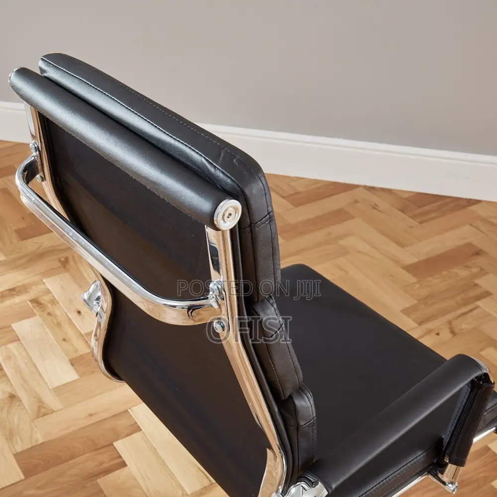 Office Chair; High-Back Leather Work Chair