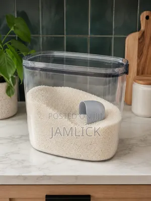 10kg Acrylic Storage Container - Rb