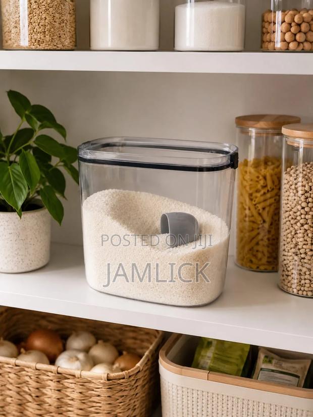 10kg Acrylic Storage Container - Rb - thumbnail 2