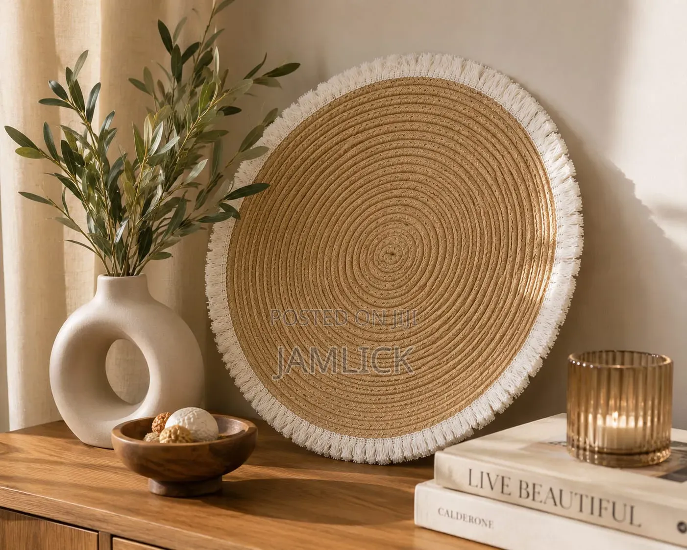 6pcs Woven Table Mats - Rb