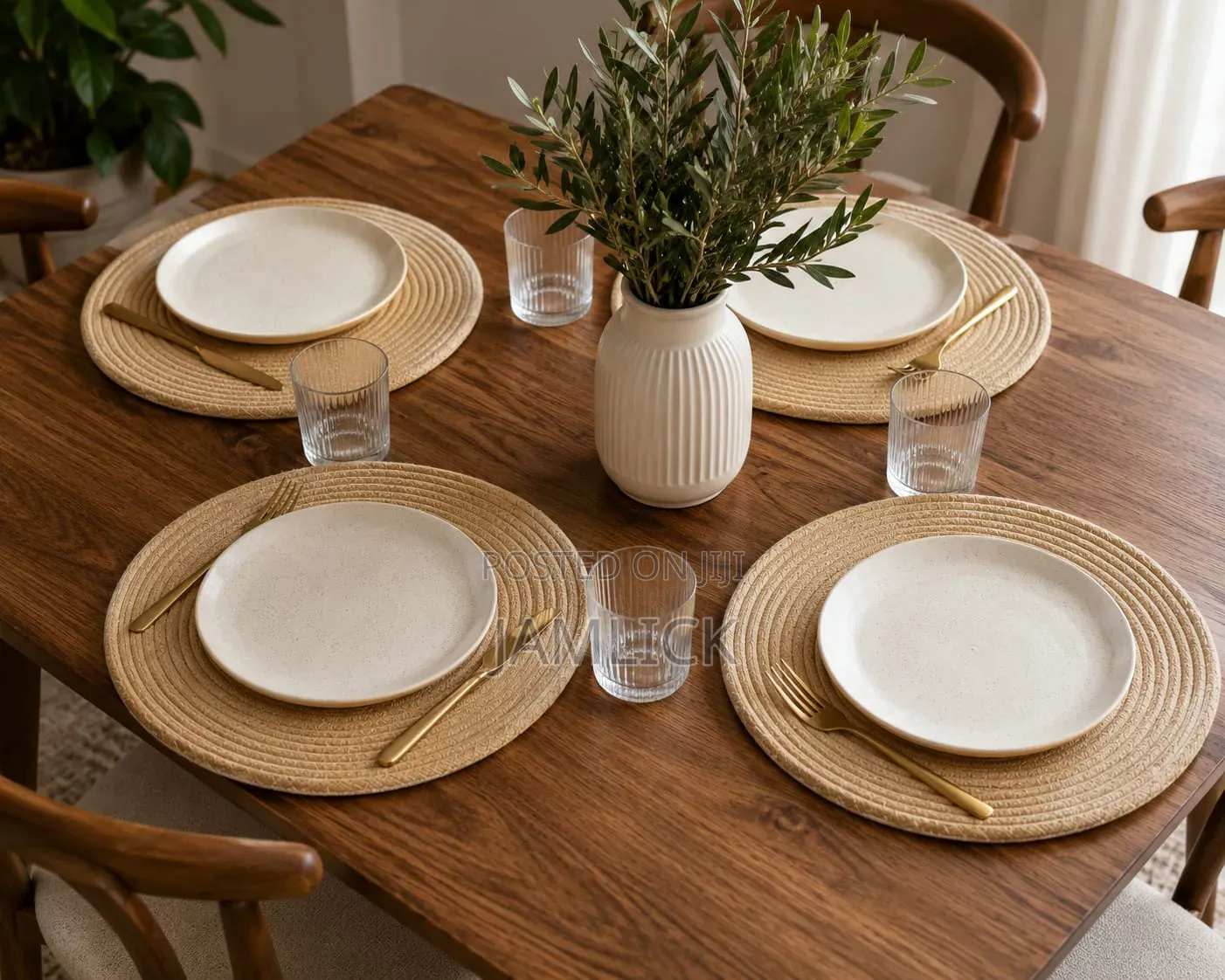 6pcs Woven Table Mats - Rb