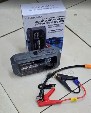 Euromax 12v Car Jump Starter Kit With Tyre Inflator
