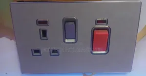 Modern Gray Cooker Unit