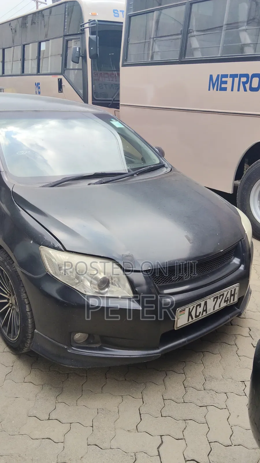Toyota Corolla Fielder 1.5 Petrol FWD 2007 Black