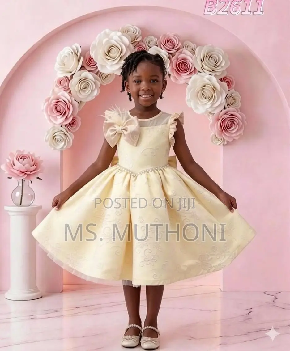 Girls Aurelia Pearl Belle Dress (3-9 Yrs )