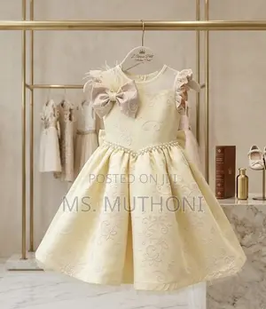 Girls Aurelia Pearl Belle Dress (3-9 Yrs )