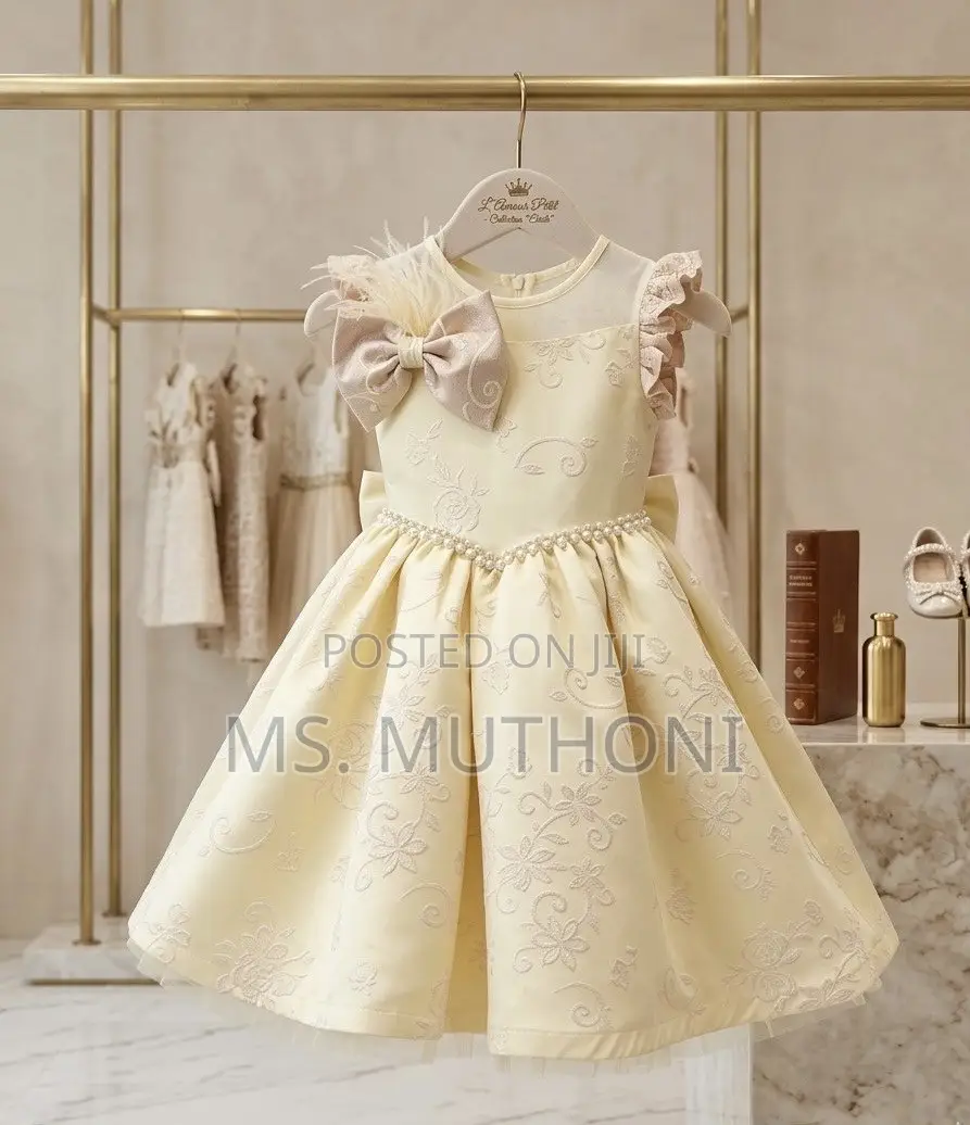 Girls Aurelia Pearl Belle Dress (3-9 Yrs )