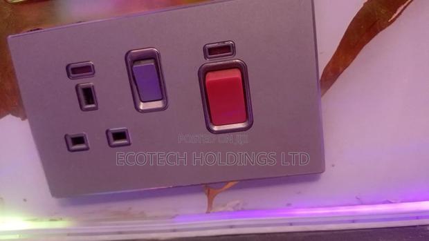 Modern Gray Cooker Unit - thumbnail 2