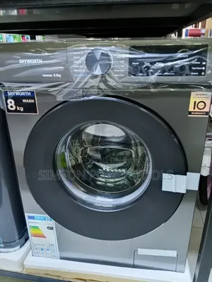Skyworth 8kg Fully Automatic Front-Load Washing Machine,