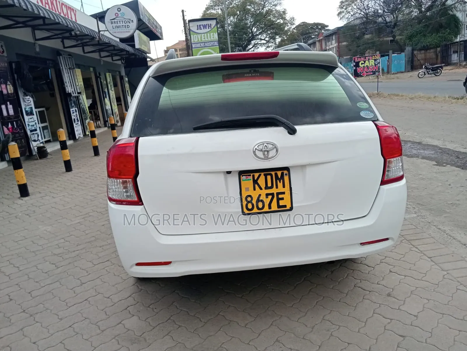 Toyota Corolla Fielder 2015 White