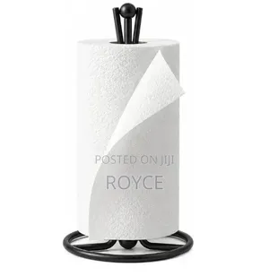 Vertical Iron Paper Towel Holder