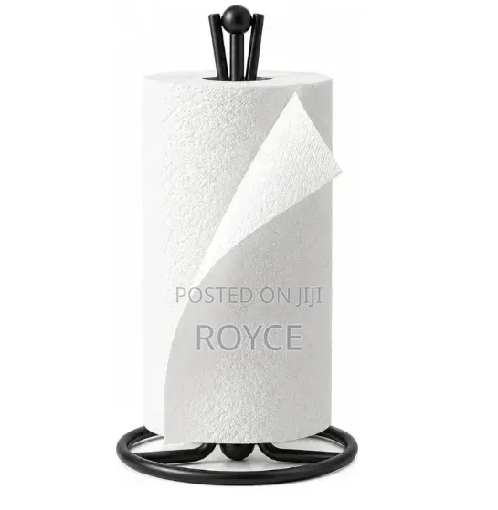 Vertical Iron Paper Towel Holder