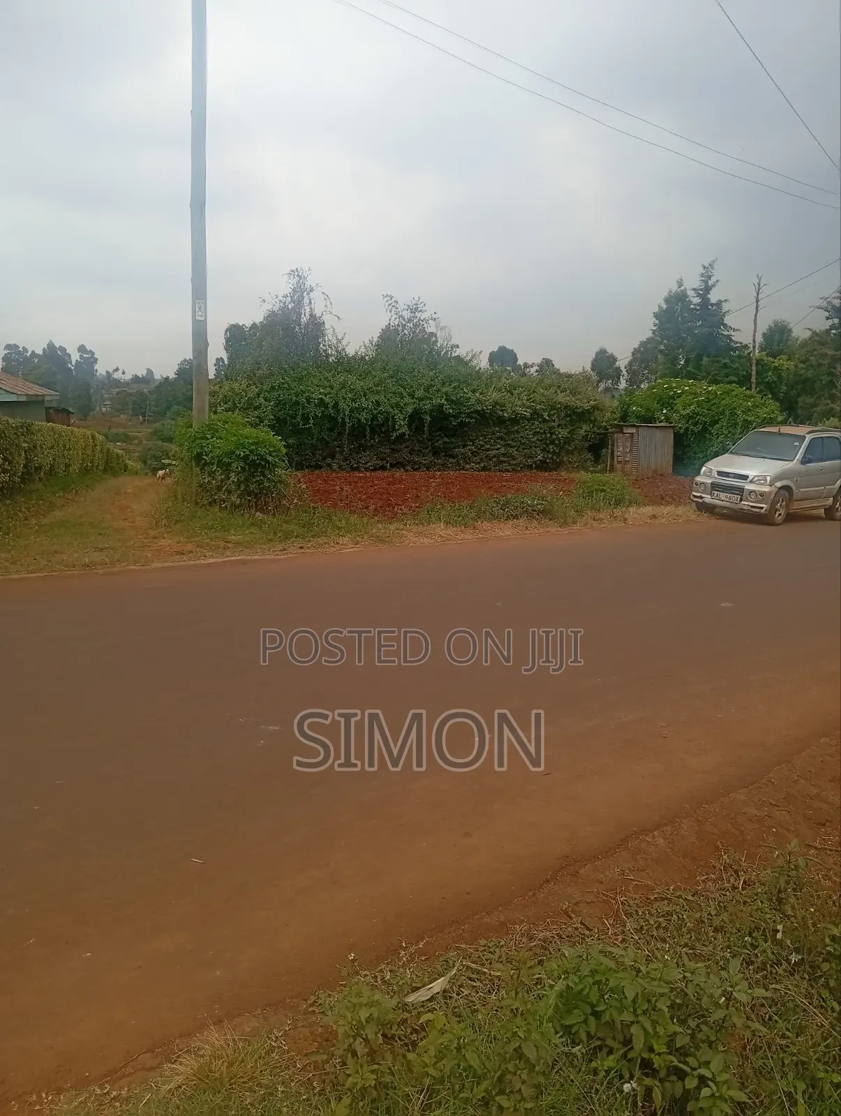 50x100 Plot Touching Tarmac at Kahuho at KSH 3.5M