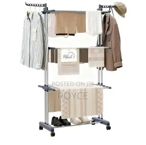 4-Tier Foldable Clothes Drying Rack