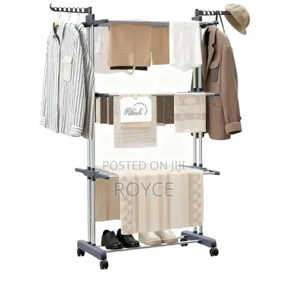 4-Tier Foldable Clothes Drying Rack