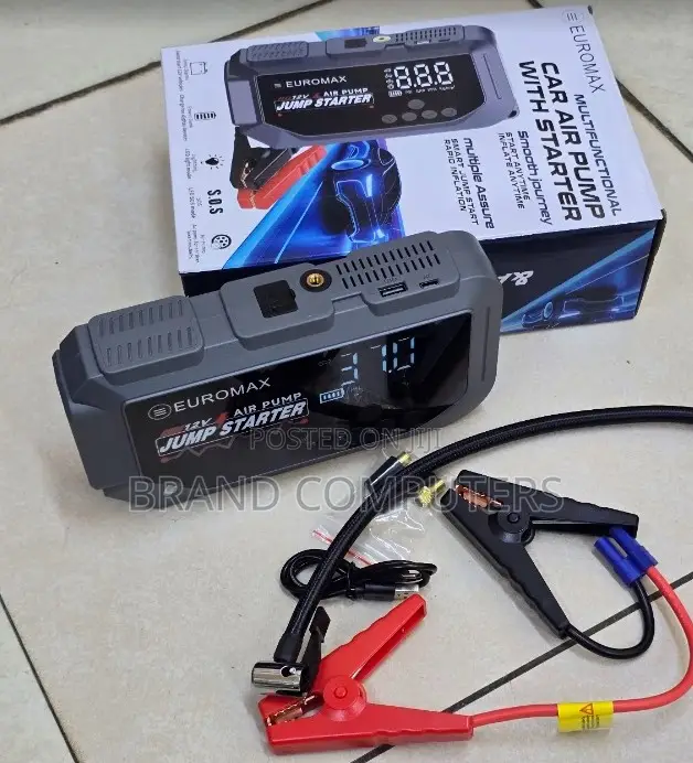 Euromax EMK3 Multifunctional Jump Starter Kit With 3000A Peak Current