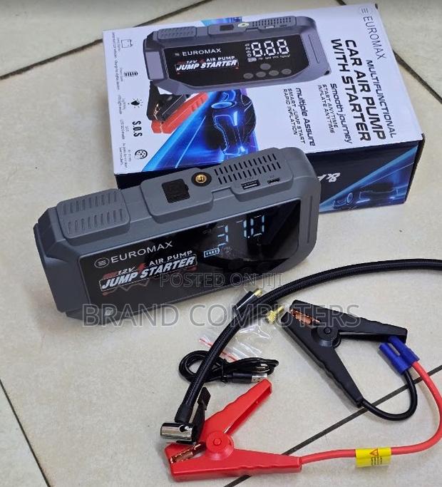 Euromax EMK3 Multifunctional Jump Starter Kit With 3000A Peak Current