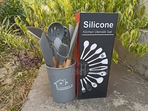 12 Piece Silicone Spoon Set